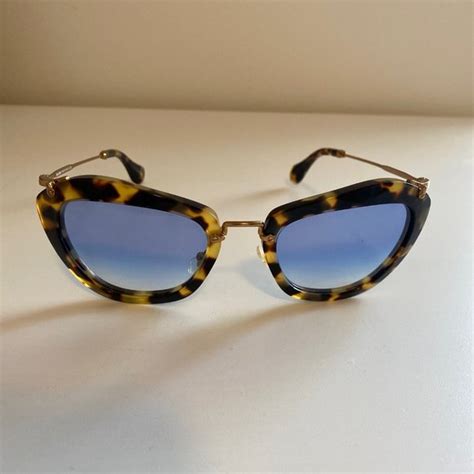 miu miu smu10n noir sunglasses|Rare Miu Miu SMU10N Sunglasses .